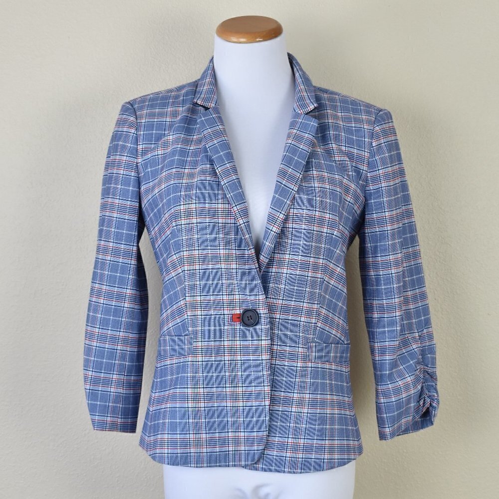 Riley & Rae Taylor Glen Plaid Blazer 6